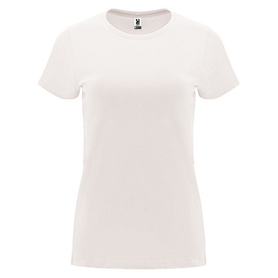 Capri T-Shirt für Damen, Vintage White, XL