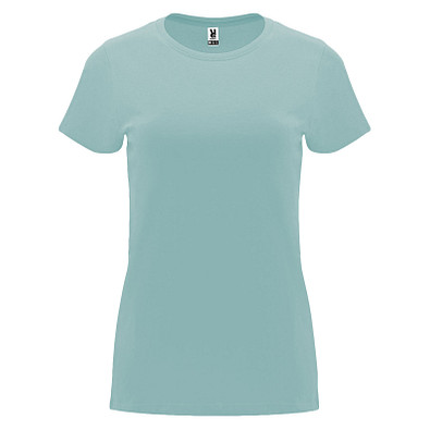 Capri T-Shirt für Damen, Washed Blue, XL