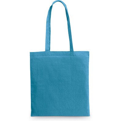CARACAS. Tragetasche aus 100% Baumwolle (140 g/m²), Hellblau