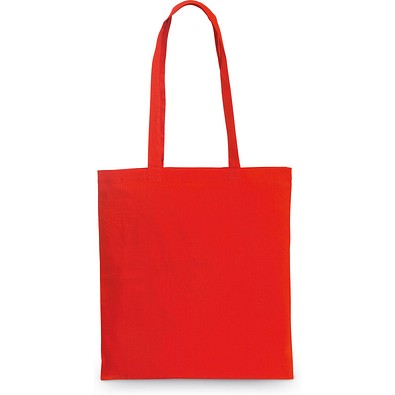 CARACAS. Tragetasche aus 100% Baumwolle (140 g/m²), Rot