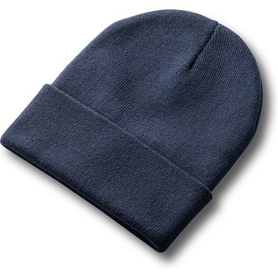 CARL. Mütze Unisex aus recyceltem Polyester (100% rPET), Dunkelblau