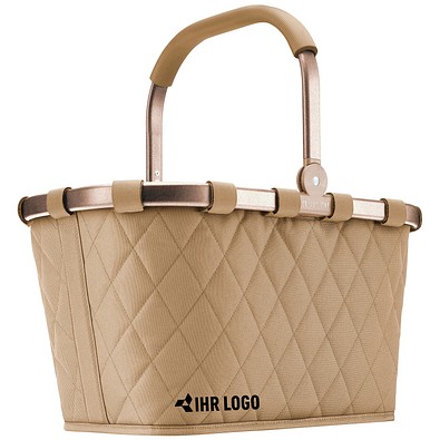 reisenthel® Einkaufskorb carrybag, frame rhombus ginger