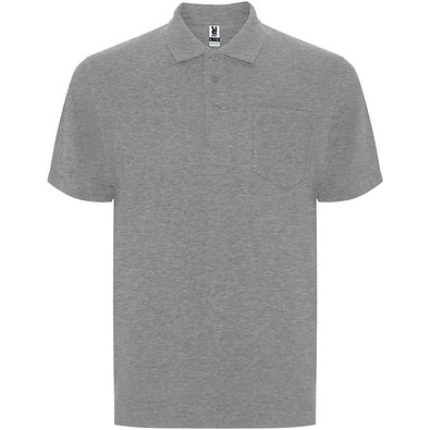 Centauro Premium Poloshirt Unisex, Marl Grey, 2XL