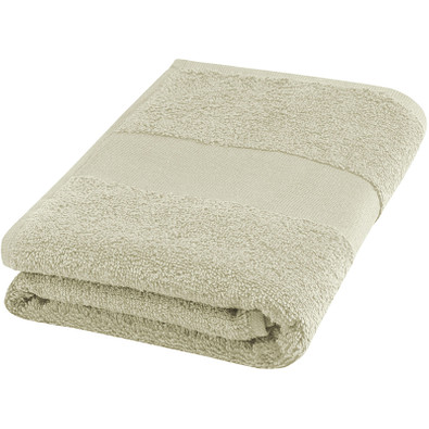 Charlotte 450 g/m2 Baumwollhandtuch 50 x 100 cm, hellgrau