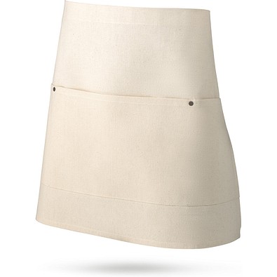 CHICORY. Mehrzweckschürze aus Baumwoll-Canvas (260 g/m²), Natur