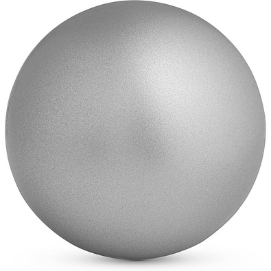CHILL. Anti-Stressball aus PU, Satinsilber