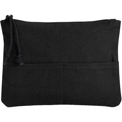Citizen Green Zipzip Zubehörtasche aus Bio Baumwolle, schwarz