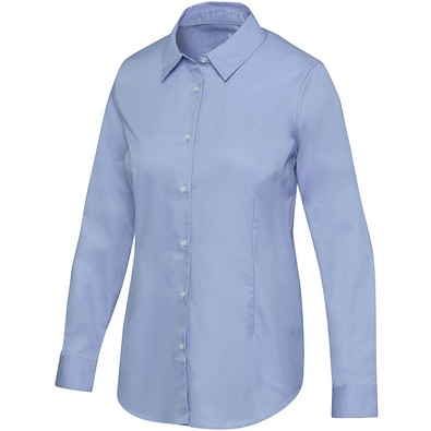 Citrine 185 g/m² Twill Bluse, hellblau, L