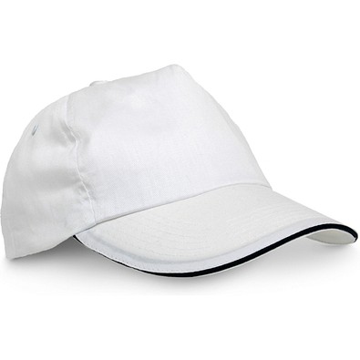 CLAIRE. Kappe aus 100% Polyester, Weiß