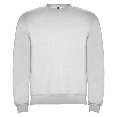 Clasica Sweatshirt mit Rundhalsausschnitt Unisex, Ash white melange, XL