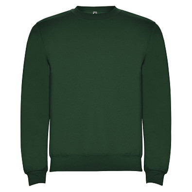 Clasica Sweatshirt mit Rundhalsausschnitt Unisex, dunkelgrün, XS