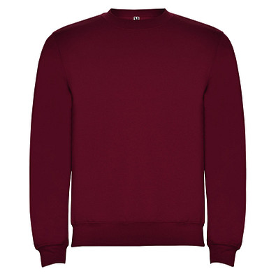 Clasica Sweatshirt mit Rundhalsausschnitt Unisex, Garnet, M