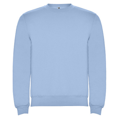 Clasica Sweatshirt mit Rundhalsausschnitt Unisex, himmelblau, XS