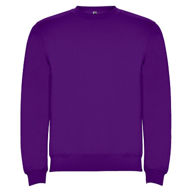 Clasica Sweatshirt mit Rundhalsausschnitt Unisex, lila, XS