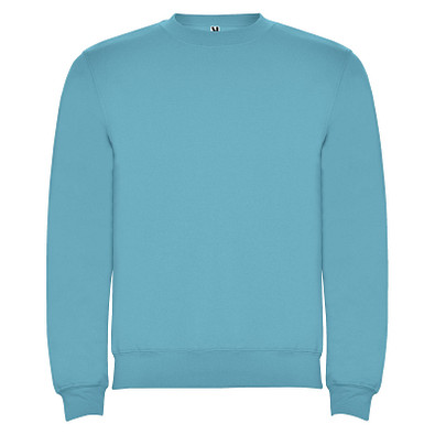 Clasica Sweatshirt mit Rundhalsausschnitt Unisex, türkis, XL