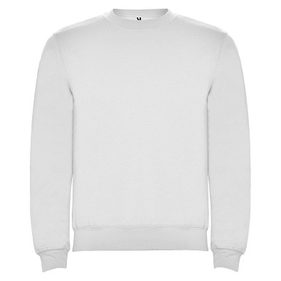 Clasica Sweatshirt mit Rundhalsausschnitt Unisex, weiss, XS