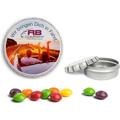 Clic Clac Box, 50 g, Skittles, blank, inkl. Druck