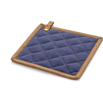 CLOVES. Topflappen für Küchentöpfe aus Baumwollgewebe (275 g/m²), Blau