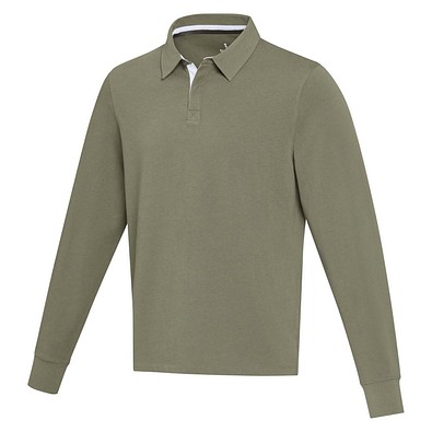 Clyde Rugby Polo Sweatshirt Unisex, grün, 2XL