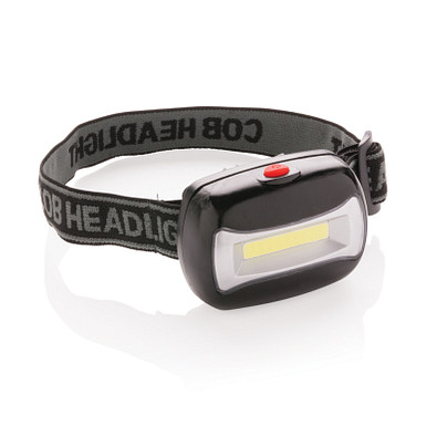 XD COLLECTION Kopflampe COB, schwarz