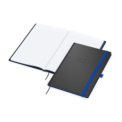 Geiger-Notes Notizbuch Color-Book A4 Bestseller, inkl. Prägung, Farbschnitt mittelblau