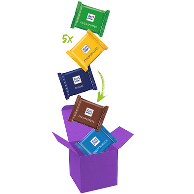 ColorBox Ritter Sport mini - Lila