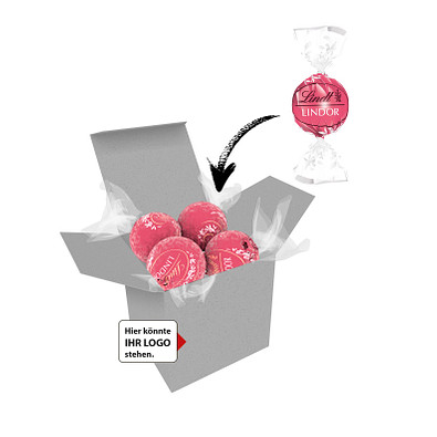 Color Lindor Box - Graskarton - Erdbeer-Sahne