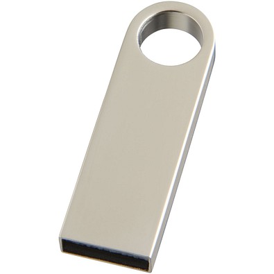 Compact USB-Stick, silber, 8GB