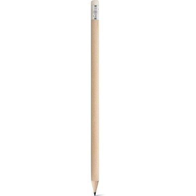 CORNWELL. Bleistift mit Radiergummi und Härtegrad HB, Naturhell