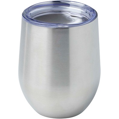 Corzo 350 ml RCS-zertifizierter Kupfer-Vakuum Isolierbecher aus recyceltem Edelstahl, silber