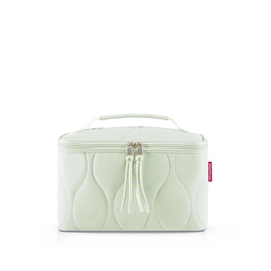 cosmetic case, puffer iced matcha