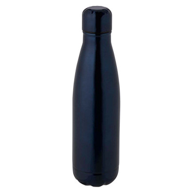 Cove 500 ml RCS-zertifizierte vakuumisolierte Edelstahlflasche, navy