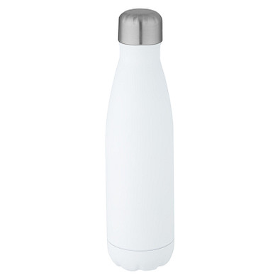 Cove 500 ml RCS-zertifizierte vakuumisolierte Edelstahlflasche, weiss