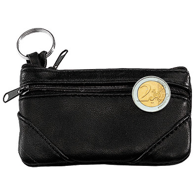 CREATIV-DESIGN Schlüsseltasche Applikation, schwarz