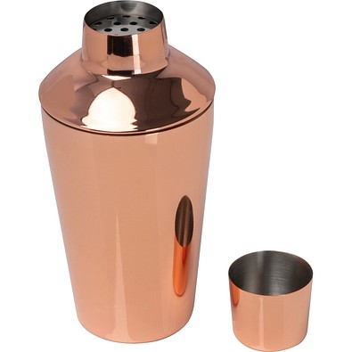 CrisMa Cocktailshaker mit Kupfer, 500ml, kupfer