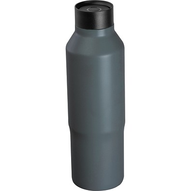 CrisMa Vakuum Edelstahltrinkflasche, 600ml, anthrazit
