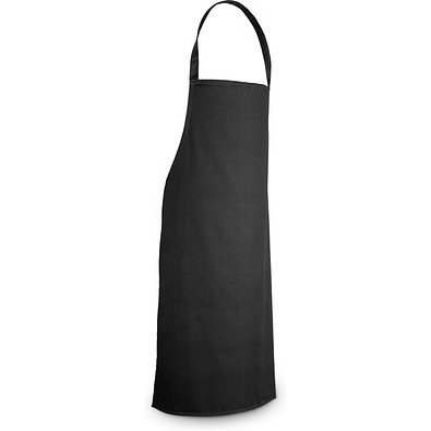 CUMIN. Schürze aus Baumwolltwill (180 g/m²), Schwarz