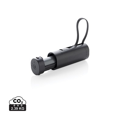 CycleCell 5000mah Powerbank mit herausnehmbarer Batterie, schwarz