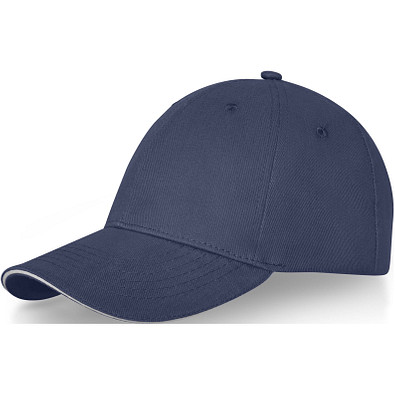 Darton Sandwich Kappe mit 6 Segmenten, navy