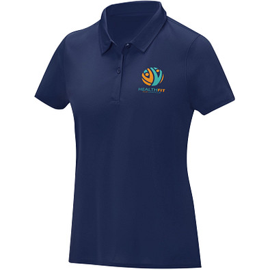 Deimos Poloshirt cool fit mit Kurzärmeln für Damen, navy, 3XL