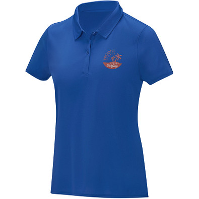 Deimos Poloshirt cool fit mit Kurzärmeln für Damen, blau, XL