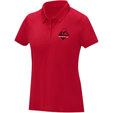 Deimos Poloshirt cool fit mit Kurzärmeln für Damen, rot, XL