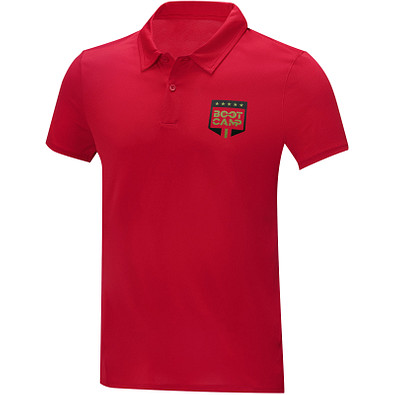 Deimos Poloshirt cool fit mit Kurzärmeln für Herren, rot, 4XL