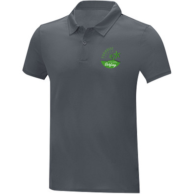 Deimos Poloshirt cool fit mit Kurzärmeln für Herren, storm grey, 4XL