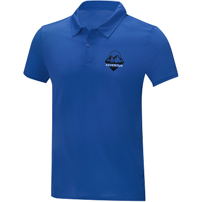 Deimos Poloshirt cool fit mit Kurzärmeln für Herren, blau, XL
