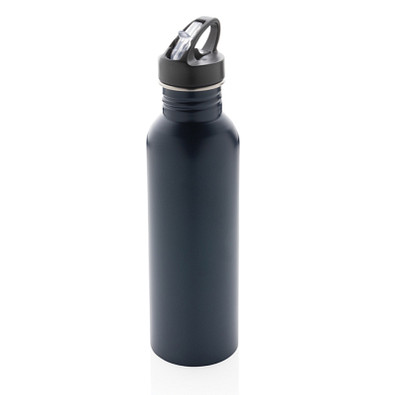 XD COLLECTION Sportflasche Deluxe aus Edelstahl, 710 ml, dunkelblau