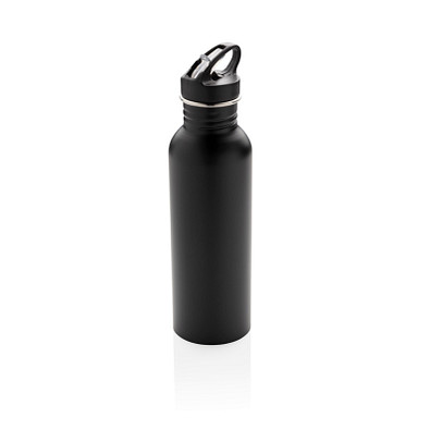 XD COLLECTION Sportflasche Deluxe aus Edelstahl, 710 ml, schwarz