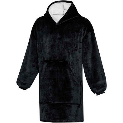 Denali GRS Hoodie-Decke, schwarz