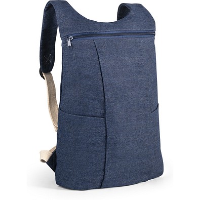 DENIM BPACK. Denim-Rucksack (300 g/m²), Blau