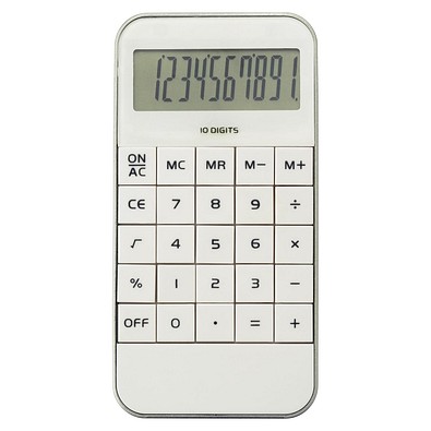 Design-Taschenrechner, weiß